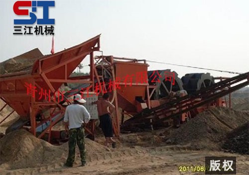 篩沙、洗沙生產(chǎn)線