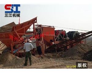 篩沙、洗沙生產(chǎn)線